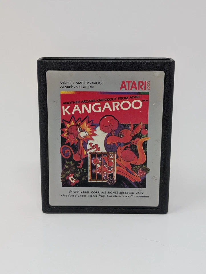Kangaroo (Atari 2600, 1983) - Cart Only - Image 1 of 2