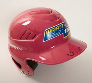 Worth T Ball Pink Helmet (UI1/JSF6) Fits 6&1/4 to 6&7/8 7 Yrs & Younger Girls - Picture 1 of 7