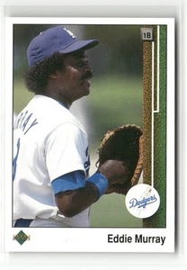 Upper Deck #763 1989 Eddie Murray Los Angeles Dodgers - Imagen 1 de 2