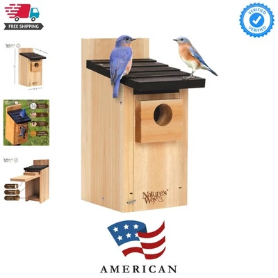 Casa de caja Bird Products Cedar Bluebird Foto 1 de 4