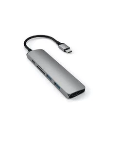 Open Box Satechi Slim Aluminum Type-C Multi-Port Adapter V2 ST-SCMA2M - Picture 1 of 1