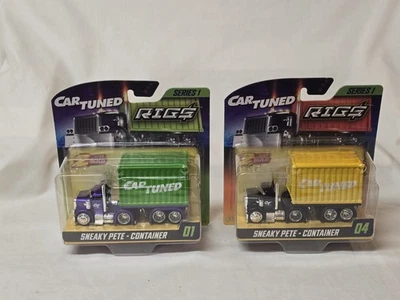Juego de 2 camiones diecast Sneaky Pete serie 1 contenedores sintonizados para automóviles envíos gratis Foto 1 de 3