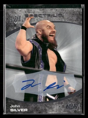 2021 Upper Deck Spectrum AEW #47 John Silver Autographs Auto - Image 1 of 2