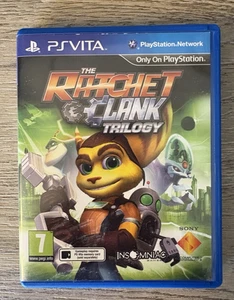 Ratchet and Clank Trilogy PS Vita Game Boxed Rare Tested & Working - Picture 1 of 5