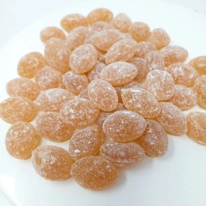 Sanded Ginger Drops Old Fashioned Hard Candy 1 pound Claey's Candies - Picture 1 of 1