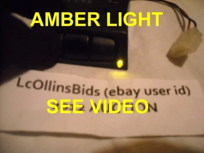 Abridor de puerta de garaje Cadillac Homelink transmisor consola Eldorado Deville Gate Foto 1 de 4