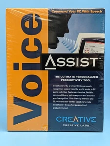 Creative Labs Voice Assist Speech Recognition: VTG Software 1993 Win 3.1 IBM NEW - Picture 1 of 13