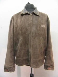 VINTAGE DIESEL USA LEATHER MOTORCYCLE JACKET SIZE XL - Picture 1 of 23