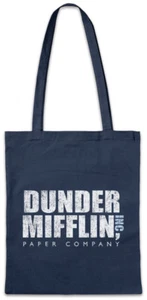 DUNDER MIFFLIN INC Stofftasche Einkaufstasche Paper The Logo Office Firmenlogo - Picture 1 of 1