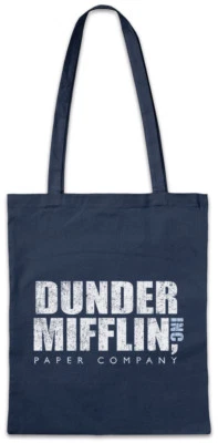 DUNDER MIFFLIN INC Stofftasche Einkaufstasche Paper The Logo Office Firmenlogo