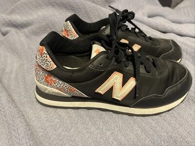 New Balance 515 V3 Women Size 7.5 WL515CR3 Black Floral Running Shoes Sneakers - Image 1 of 4