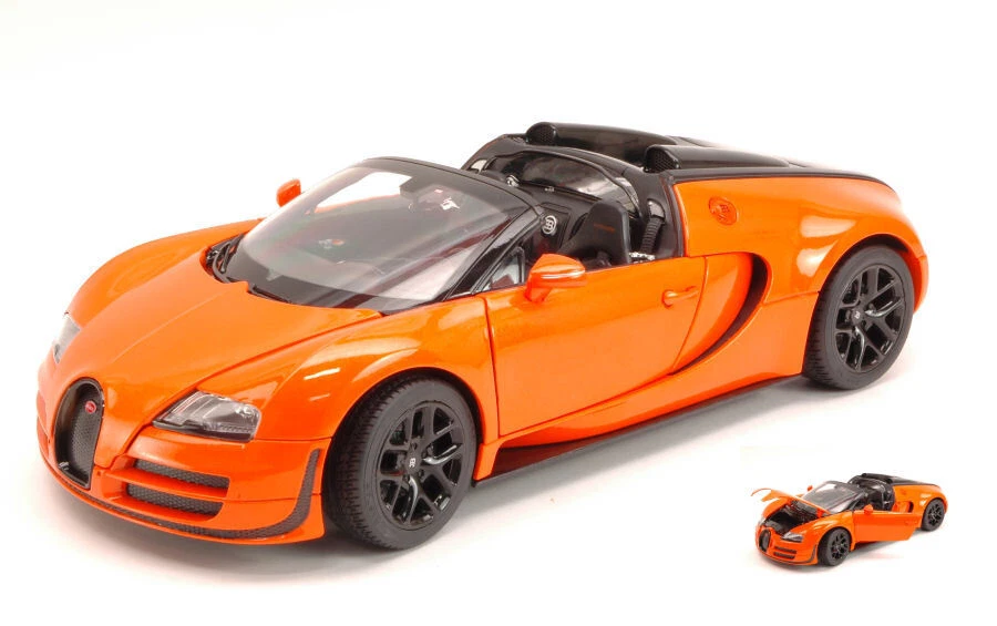 Miniature Voiture Auto 1:18 BUGATTI VEYRON 16.4 GRAND SPORT Diecast Modélisme - Photo 1/1