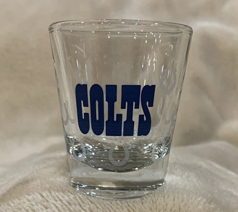 Indianapolis Colts Shot Glass NFL AFC South Football Cover