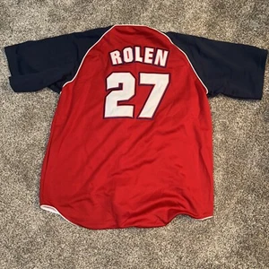 NWT AUTHENTIC SCOTT ROLEN 27 ST. LOUIS CARDINALS True Fan MLB BASEBALL JERSEY XL - Picture 1 of 5