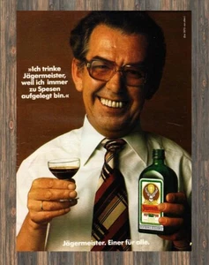 Jägermeister #2073 - Reklama Reklama Oryginalna reklama 1981 - Zdjęcie 1 z 1