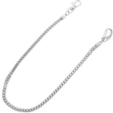 Hosenkette Silber Brieftaschenkette Gürtelkette für Jungen 60-80cm