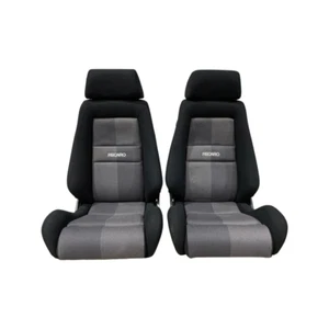 Recaro Seats LXC Monza Grey - Retrimmed (Pair) - Picture 1 of 5