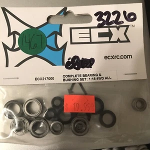ECX Complete Bearing & Bushing Set: for All 1:18 Scale 4wd #ECX217000 NIP - Picture 1 of 2