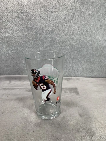 NFL Papa Johns Houston Texans Football Pint Beer Glass Cover