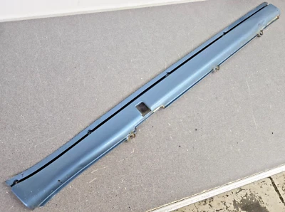 NICE USED ORIGINAL PORSCHE 911 SC CARRERA RIGHT SIDE ROCKER PANEL TRIM BLUE #7 - Image 1 of 4
