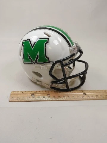 Marshall Thundering Herd NCAA Mini Speed Football Helmet - NCAA Cover