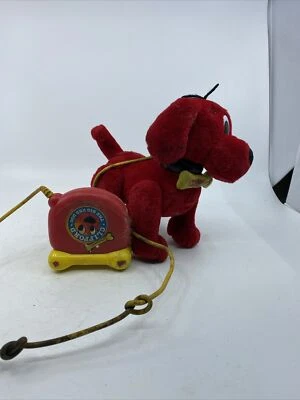 Juguete remoto interactivo escolar CLIFFORD THE BIG RED DOG 2002 no probado Foto 1 de 4