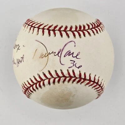 David Cone Signed & Inscribed Baseball. New York Yankees. JSA - Image 1 of 4