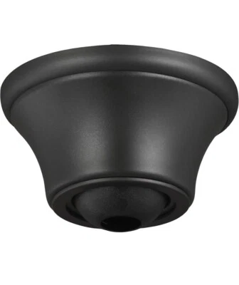 Kit de remodelación de repuesto de ventilador de techo catedral negro mate de 45 grados Foto 1 de 4