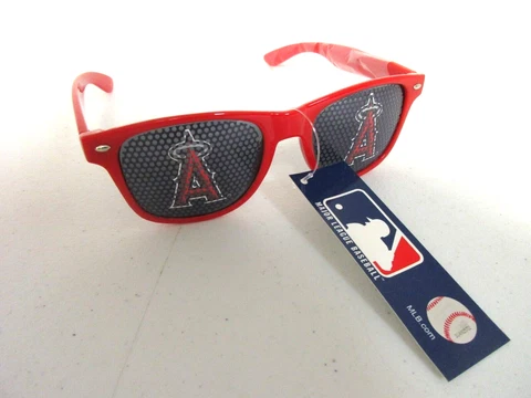 LOS ANGELES ANGELS MLB Baseball SUNGLASSES RED Plastic Siskiyou NEW Cover