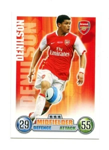 Topps Match Attax Trading Card 2007/2008 Arsenal Denilson - Picture 1 of 2