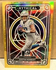 2022 Donruss Optic GOLD Justin Herbert Mythical /10