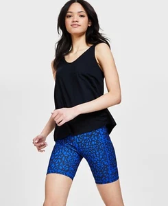 NWT Ideology Women's Jersey Scoop Neck Tank Top Black Size M $30 JJ466 - Picture 1 of 3