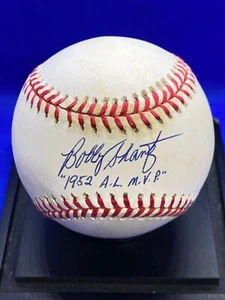 BOBBY SHANTZ Signed Baseball Philadelphia Phillies 1952 AL MVP Auto - Picture 1 of 2
