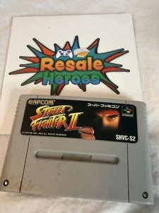 Street Fighter II 2 Capcom SHVC-S2 - Nintendo Super Famicom - CARRO - Imagen 1 de 3