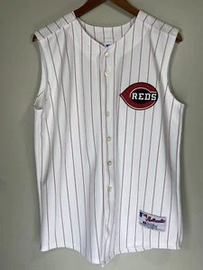 Cincinnati Reds Ken Griffey Jr. #30 Russell Athletic Baseball Jersey Size 18/20 - Picture 1 of 14