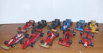 Lotto Polistil yaxon Ferrari, alfa, lotus, ligier, braham, Wolf, vintage 1:41-43 - Immagine 1 di 4