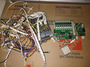 desconocido arcade redención pcb, cables, lote de fuente de alimentación #53411 - Imagen 1 de 2