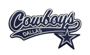 Parche parche parche logotipo del equipo de fútbol americano de la NFL Dallas Cowboys para planchar - Imagen 1 de 3