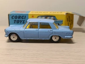 Corgi Toys 217 Fiat 1800 in bright blue *with original box* - Picture 1 of 15