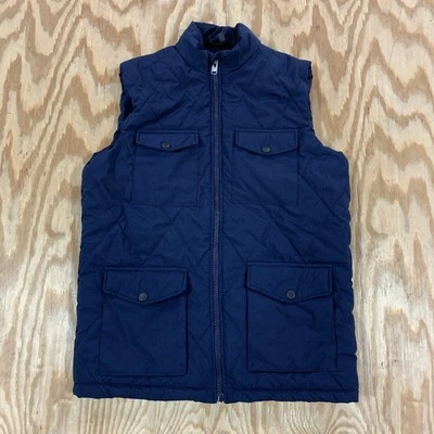 Chaleco Zara Puffer Azul Marino XL Foto 1 de 4