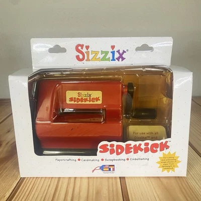 Sizzix Sidekick Red Die Cutting & Embossing Portable Crafting Machine Brand New - Image 1 of 4