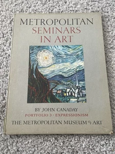 Metropolitan Seminars In Art By John Canaday Portfolio 3 Expressionism 1958 - Picture 1 of 14