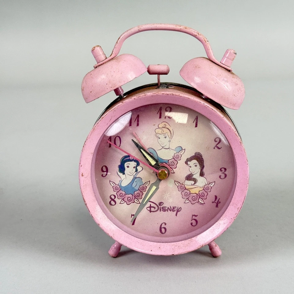 The Vampire Diaries Original Prop Disney Princess Twin Bell Alarm Clock Vintage - Image 1 of 4