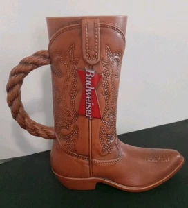 Budweiser Anheuser Busch Beer Boot Stein Certificate Authenticity, Vintage 1994. - Picture 1 of 12