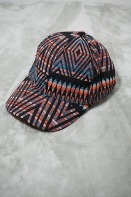 CollectionEighteen Geometric Tribal Pattern Hat - Image 1 of 2