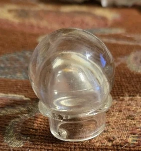 Pomello superiore di ricambio per caffettiera vetro trasparente vintage anni 50 - Foto 1 di 3