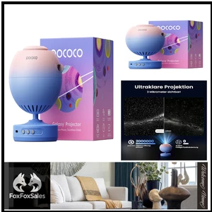 Sternenprojektor mit 2 Discs | 180° Drehung | Energieklasse A+++ - Bild 1 von 7