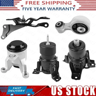 5x Montaje de motor y transmisión para Nissan Altima 2007-2012/Maxima 2009-2014 V6 3,5 L Foto 1 de 4