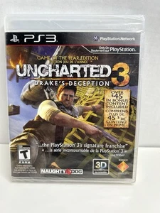 Uncharted 3 Drake's Deception Game of the Year Edition NFR PS3 Brand New Sealed- - Picture 1 of 4