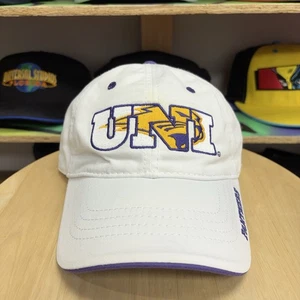 Sombrero De Colección Años 90 The Game UNI Northern Iowa Panthers - Blanco - Gorra Snapback - LIMPIO - Imagen 1 de 5